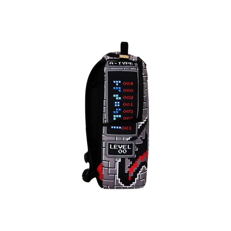 SPRAYGROUND X Tetris Shark Stacker DLXSR Backpack Grey-3