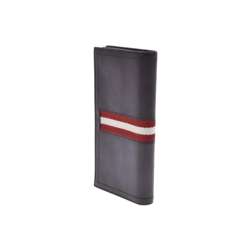 BALLY Cow Leather Wallet Coin Purse Wallet Men's Brown-3