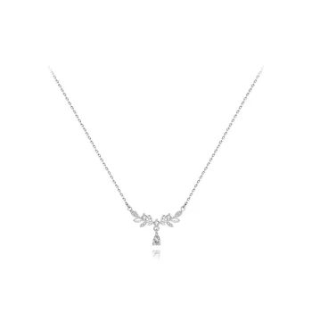 QIANFANGDAHUANGYE 999 Fine Silver Refined Premium Style Women's Necklace Women's