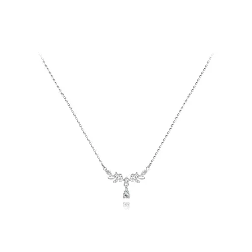 QIANFANGDAHUANGYE 999 Fine Silver Refined Premium Style Women's Necklace Women's
