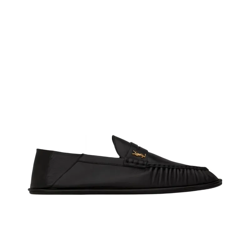 SAINT LAURENT Le Loafer Penny Slippers-1