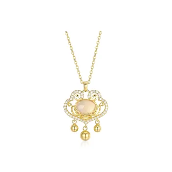 KADER Peace And Joy Series Chalcedony Necklaces Women's