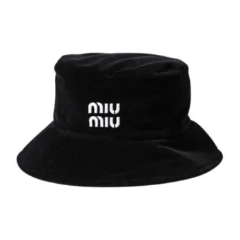 MIU MIU Cotton Bucket Hats Unisex