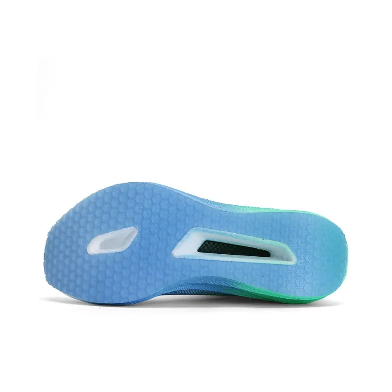 YUDONG Running Shoes Men Low Top Green Cyan-6