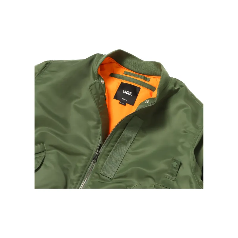 Vans TOKYO DESIGN COLLECTIVEMTE MA 1 FW24 Jacket Unisex Bronze Green-2