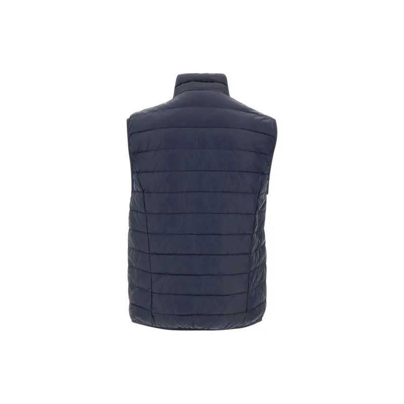 EMPORIO ARMANI Logo Printed Quilted Padded Gilet-1