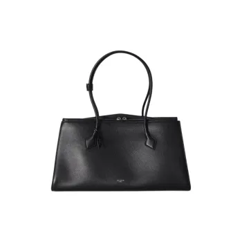 Alaia Le Teckel Logo Printed Tote Bag