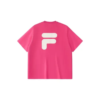 FILA FUSION FOB T Shirt Unisex Cherry Blossom Red