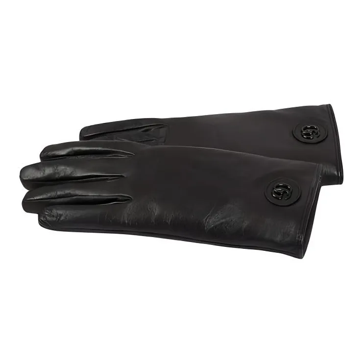 GUCCI Cashmere Gloves Men's Black-1