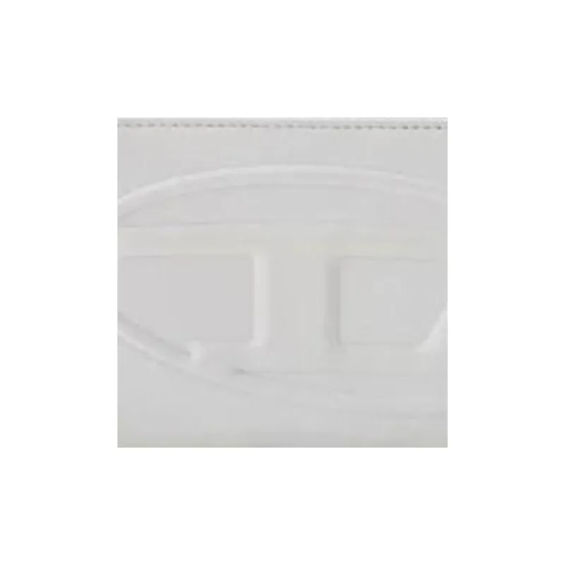 DIESEL Leather Wallet Unisex White-1