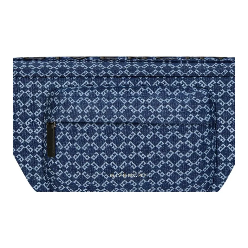 Givenchy Denim Fanny Pack Regular Men's Dark Blue-4