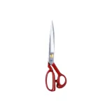 12 Inches Strengthened Rust-Resistant Apparel Scissors[Red]