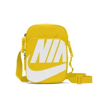Nike Heritage Polyester Small Square Bag Cell Phone Pouch Shoulder Bag Crossbody Bag Regular Unisex Yellow