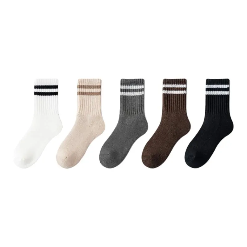 MIIOW Mid Calf Socks Unisex Combo Set-28