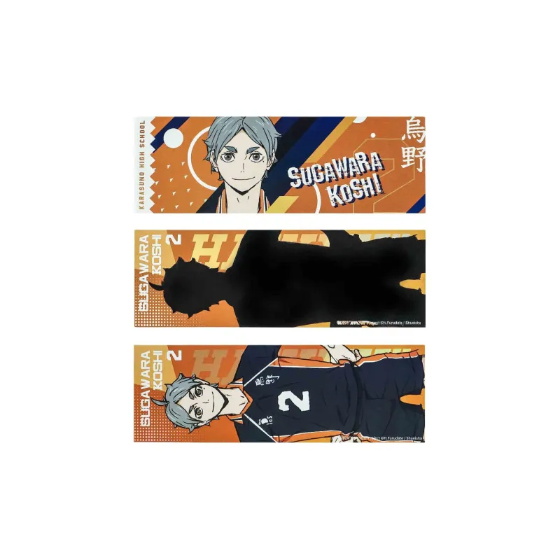 GuGuGuGu Haikyu!! Other Characters Temperature-Sensitive Card Cartoon Merch Laser Tickets-7