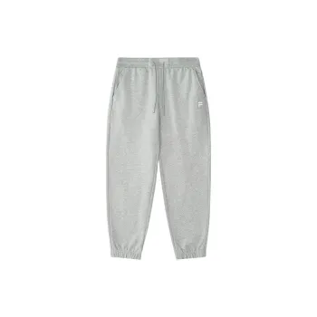 FILA FUSION Knitted Sports Pants Men's BC04 Gray Heather Gray