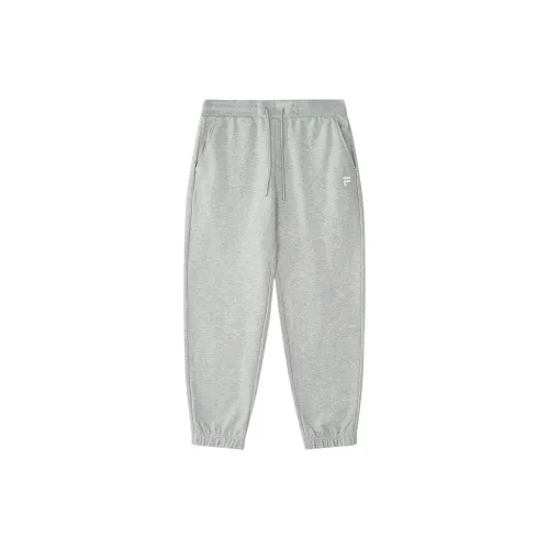 FILA FUSION Knitted Sports Pants Men's BC04 Gray Heather Gray