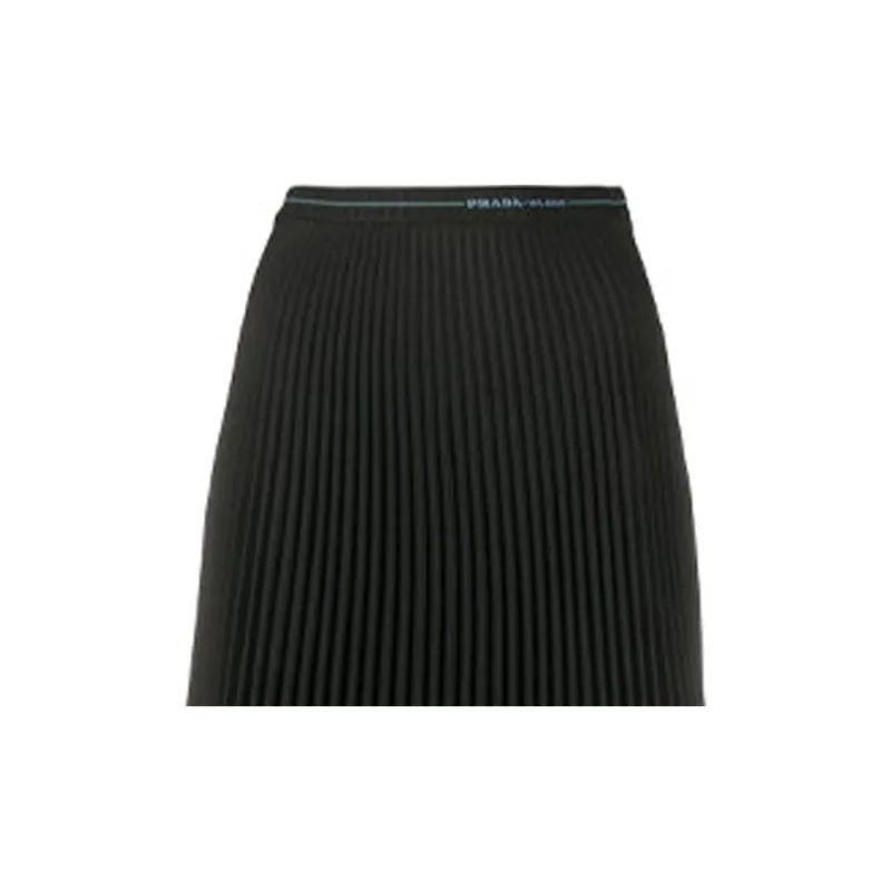 PRADA Casual Long Skirts Women's Black-5