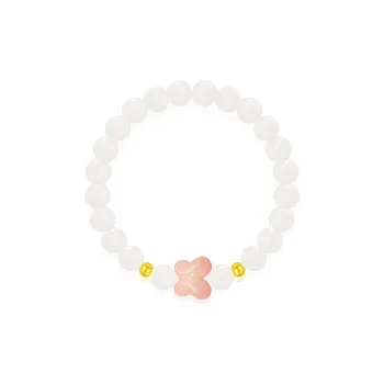 Cuz Strange Intention White Jade Bodhi Bracelets Unisex