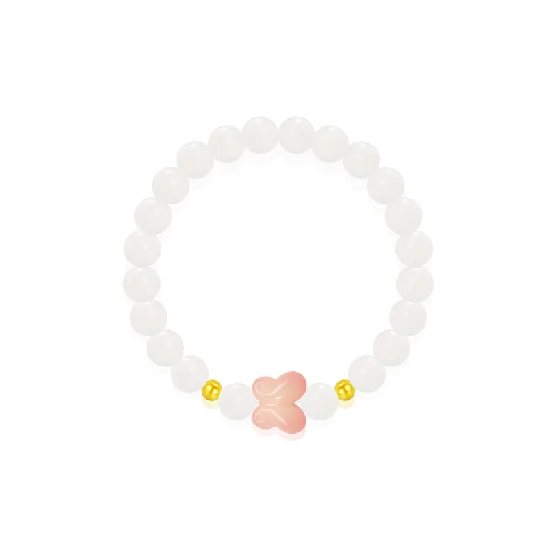 Cuz Strange Intention White Jade Bodhi Bracelets Unisex-0