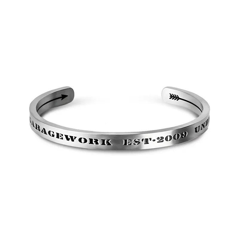 ACROWM Titanium Steel Bangles Unisex-0