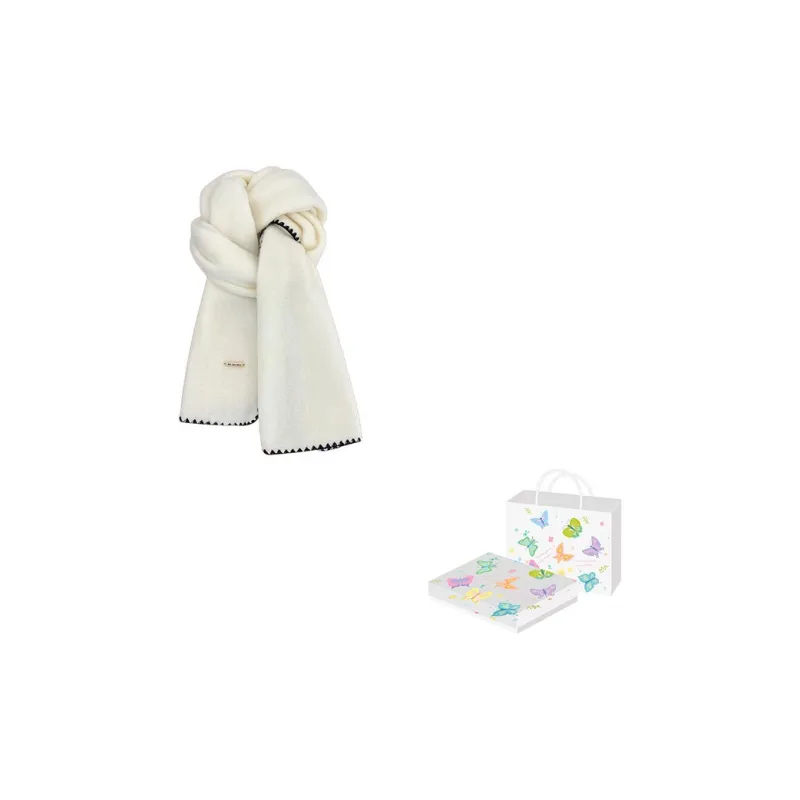 Lanza Knit Scarves Unisex-16
