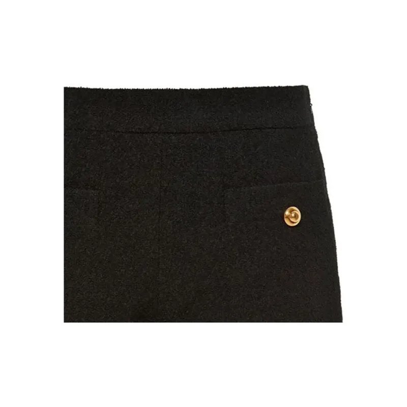 MIU MIU SS23 Shorts Women's Black-5