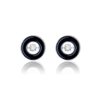 YYOGURT S925 Silver Stud Earrings Unisex