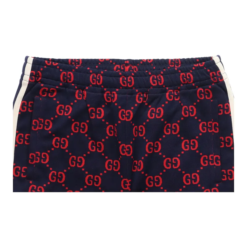 GUCCI Casual Pants Men's Blue Red-5
