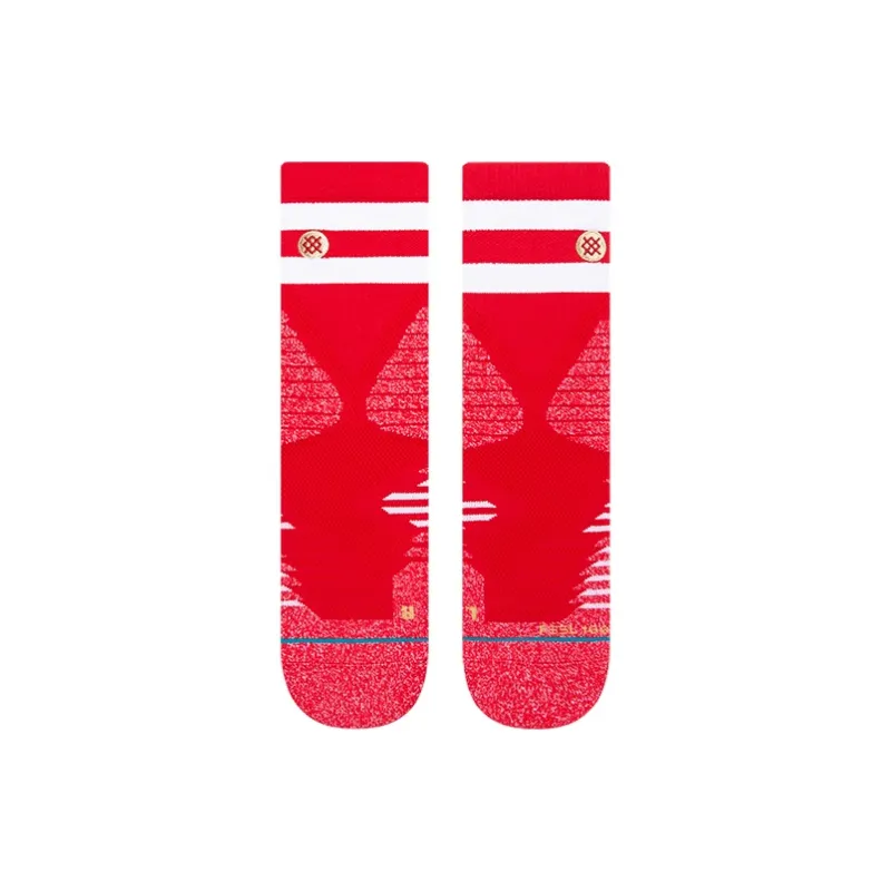 Stance Mid Calf Socks Unisex 1 Pack Red-0