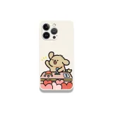 Straight Edge TPU-Antique White-Yellow Core Dog ZBPTPU0952 White