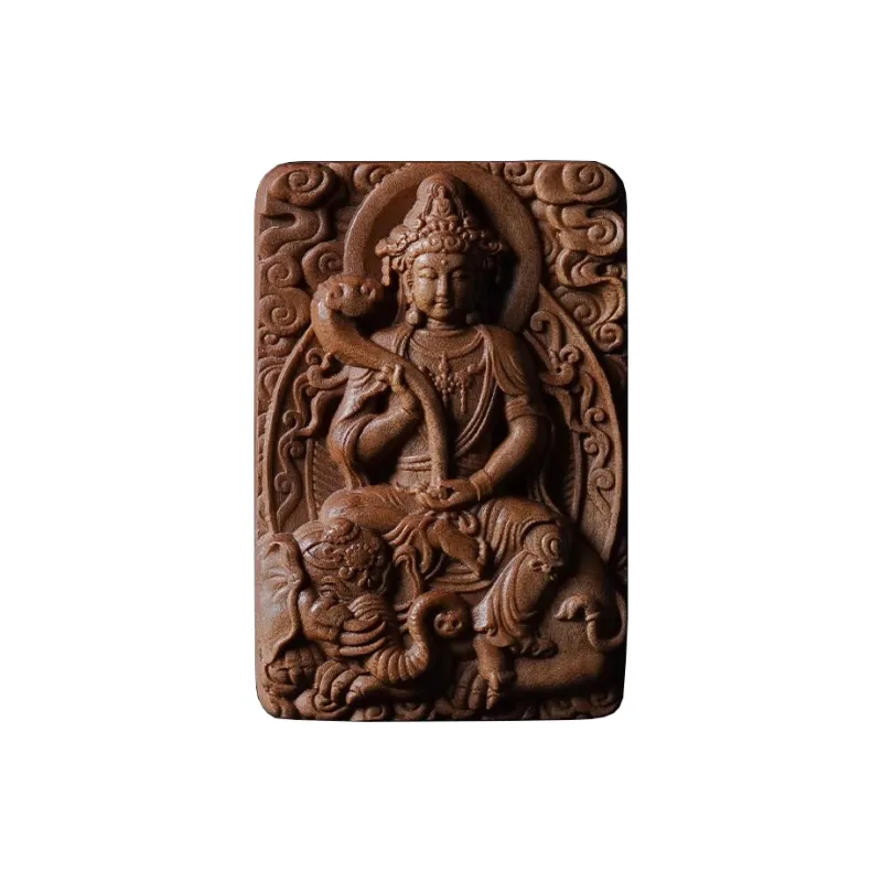 DALONG Old Mountain Sandalwood Pendants Unisex-11