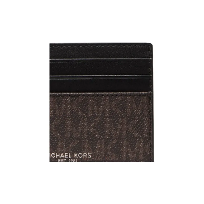 MICHAEL KORS Greyson Logo Detailed Cardholder-3