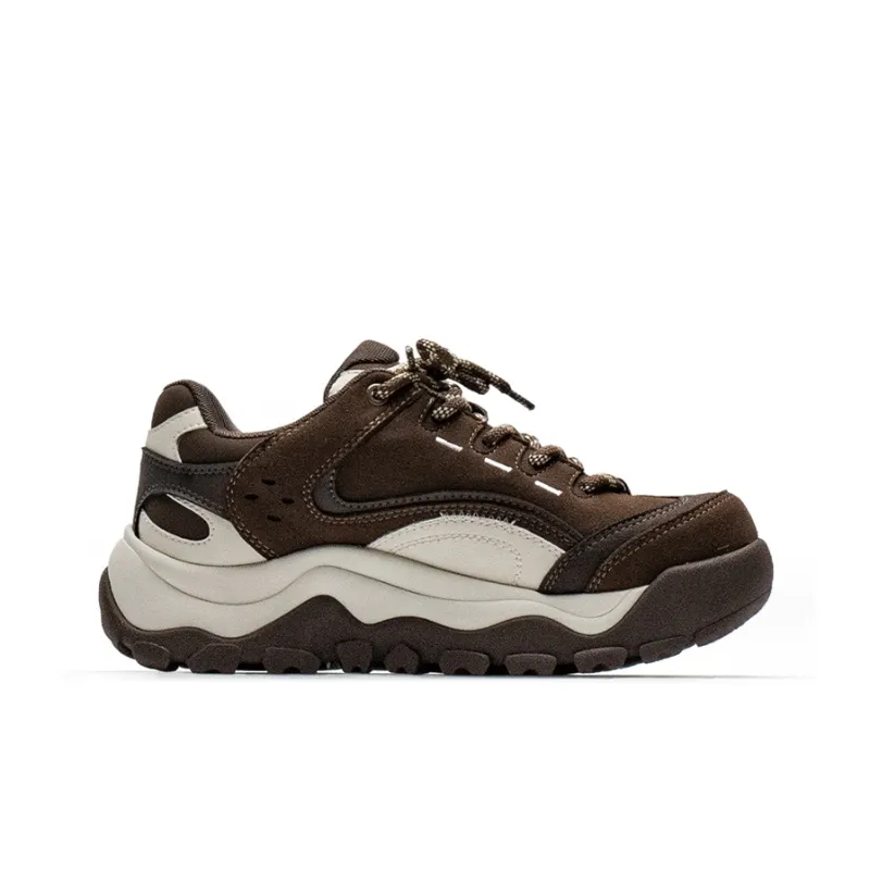 Mule Donkey Height Increasing Breathable Casual Shoes Unisex Brown-1