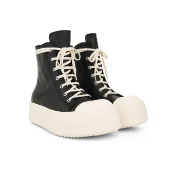 RICK OWENS/RO High Top Skateboard Shoes Men's Black