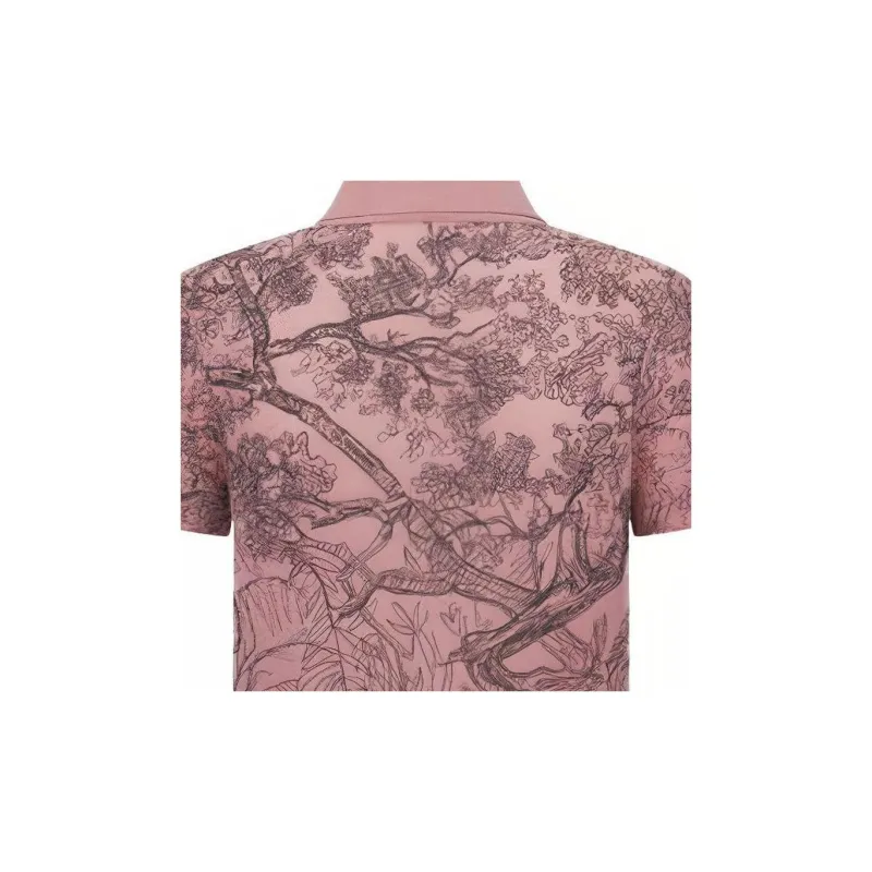 DIOR Dioriviera SS23 Polo Shirt Women's Pink-6