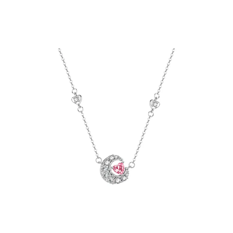 KINGFOCUS Sterling Silver Necklaces Women's-5