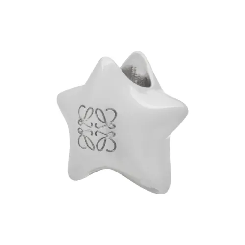 LOEWE Brass Charms / Pendants Unisex Silver