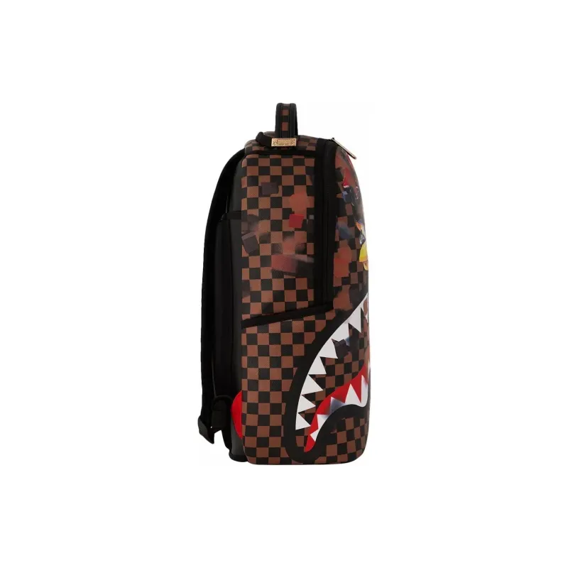 SPRAYGROUND Transformers Protect The Planet DLXV Backpack Brown-1