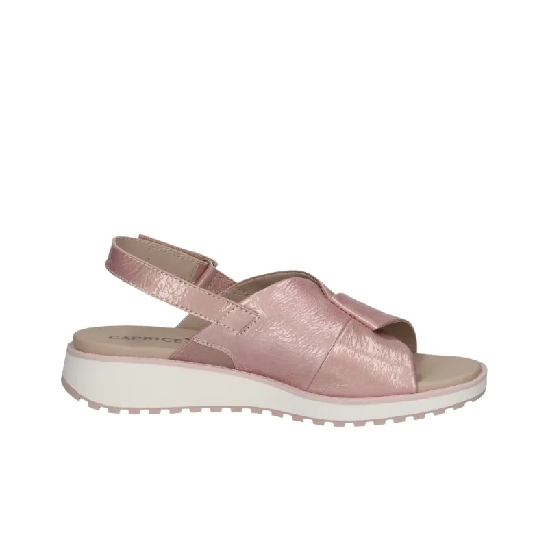 CAPRICE Kandy Strap Sandals 4.5cm Women's Pink-1
