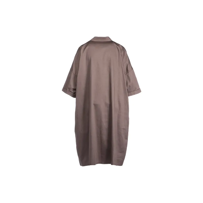 Yohji Yamamoto Short-sleeved Shirtdress-1