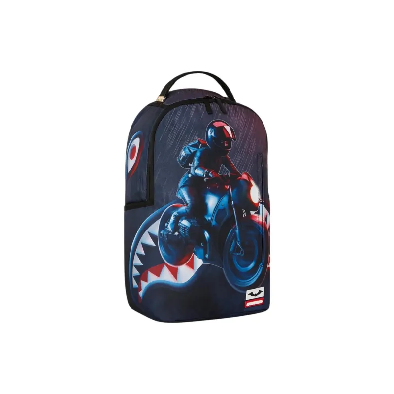 SPRAYGROUND X Batman Cat Woman Biker DLXSR Backpack Black-2