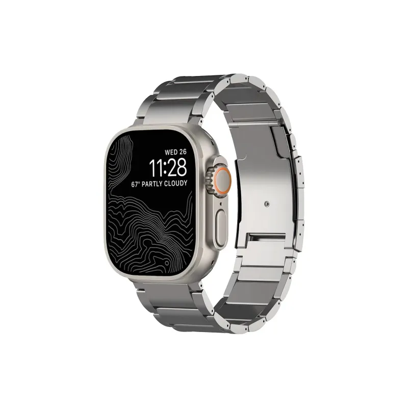 IWabcertoo Apple Compatibility Watch Band Titanium Material-0