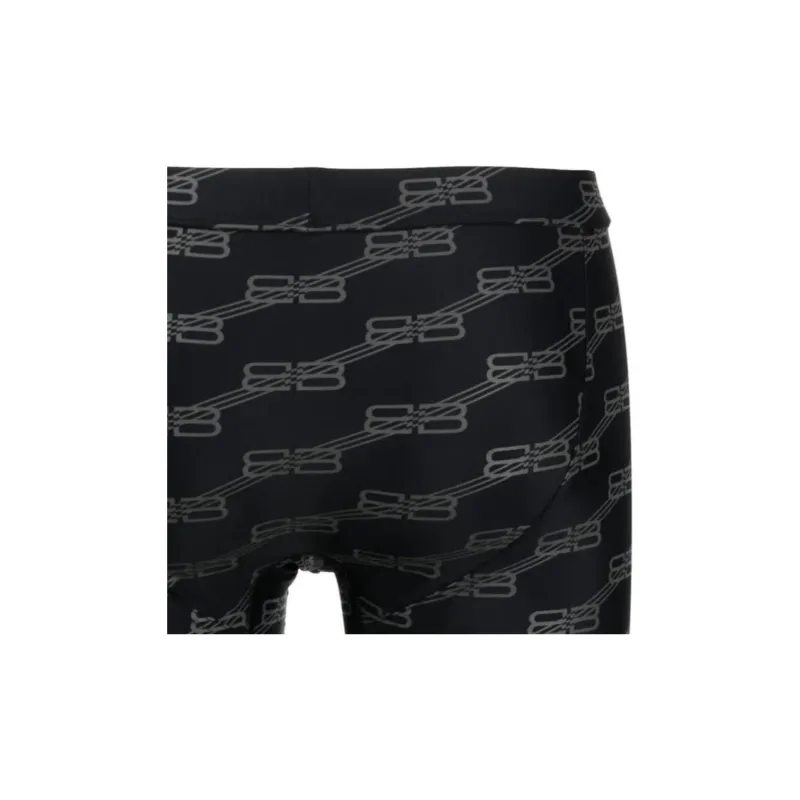 Balenciaga Swimming Shorts Men Black-4