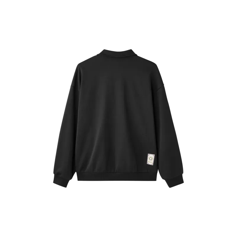 Skechers New Year Sweatshirt Unisex Carbon Black-1