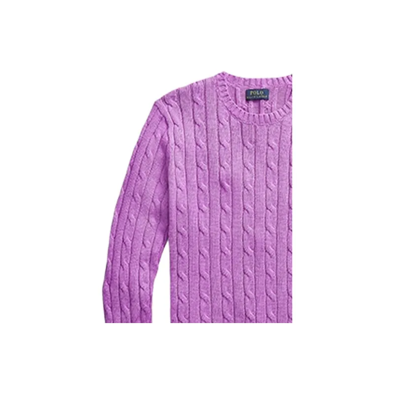 Polo Ralph Lauren FW23 Knitwear Women's Pink Purple-3