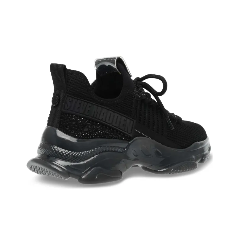 STEVE MADDEN Maxilla RE Low Top Casual Shoes Women's Black-3