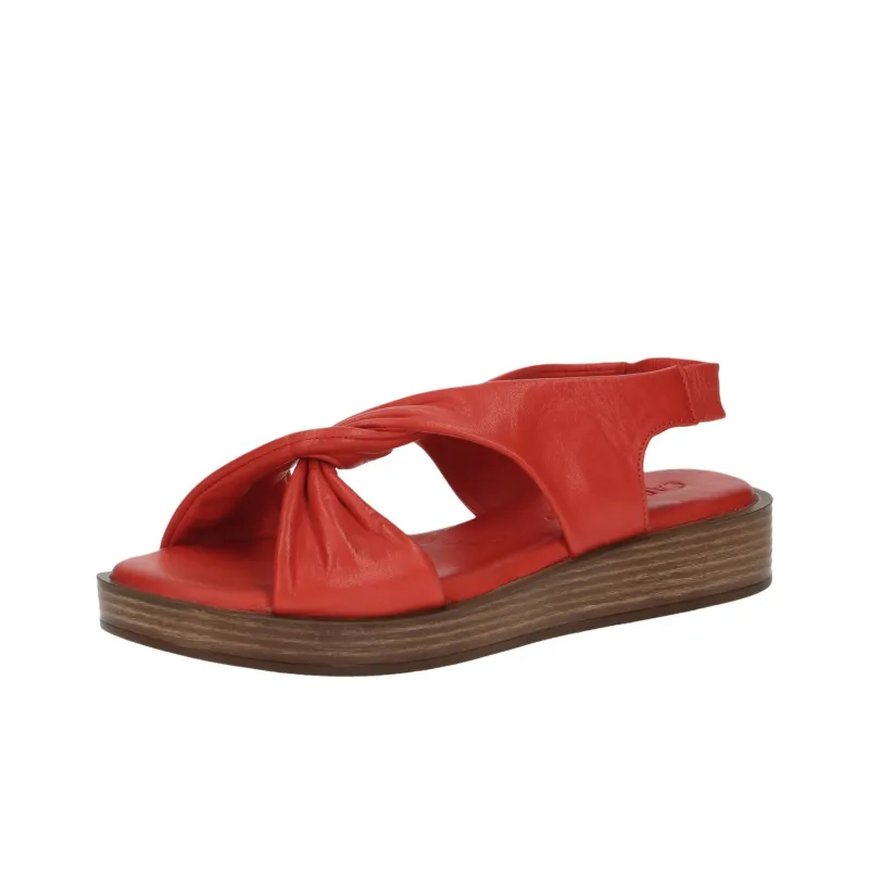 CAPRICE Valentina Strap Sandals 3.5cm Women's Red-2