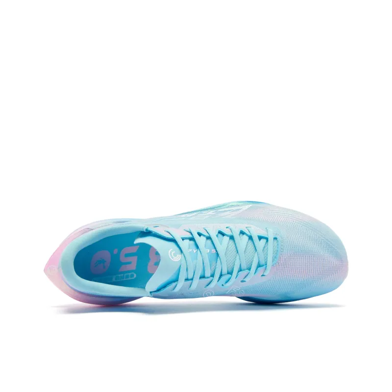 QIAODAN Phantom PB5.0 Running Shoes Men Low Top Cirrus Blue/Cherry Blossom Pink-3