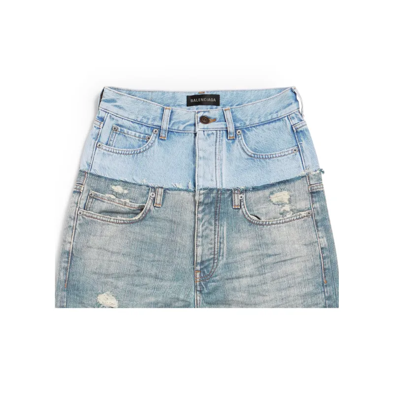 Balenciaga Denim Long Skirts Regular Women's Blue-2